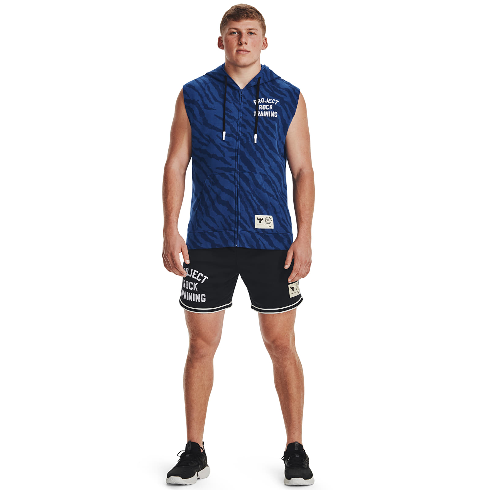 Sudaderas Under Armour Project Rck Rival Pt Sl Fz Tg Blue