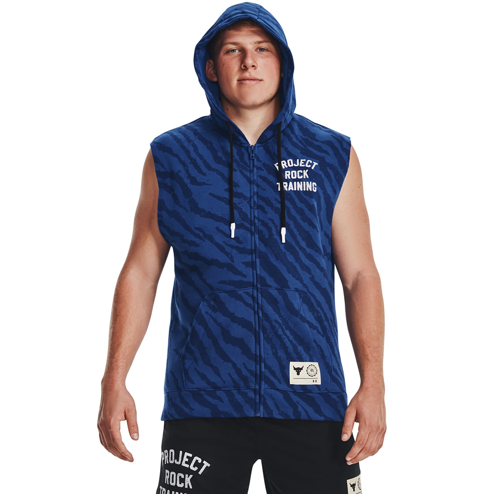 Sudaderas Under Armour Project Rck Rival Pt Sl Fz Tg Blue