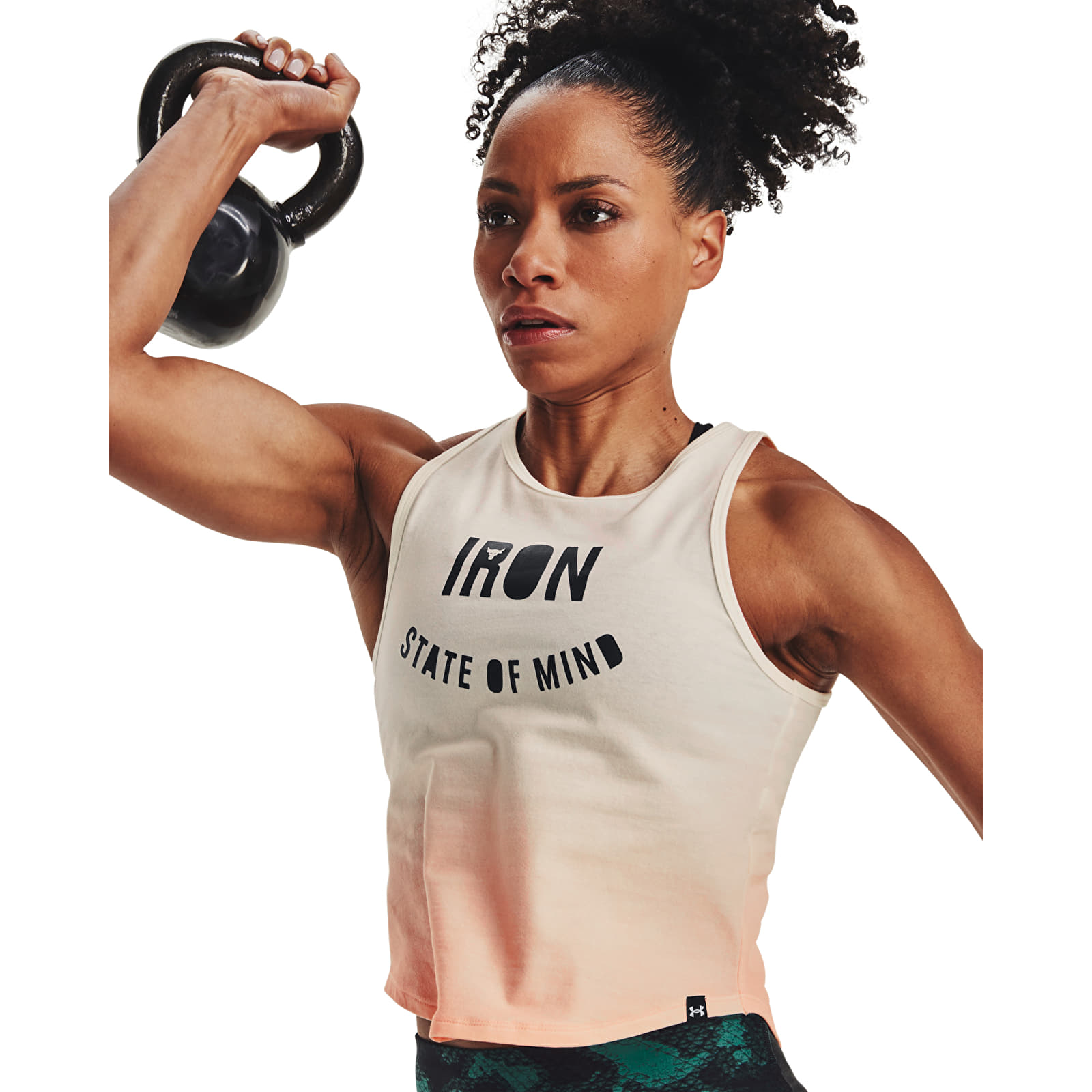 Tank tops Under Armour Project Rck State Of Mind Tnk White