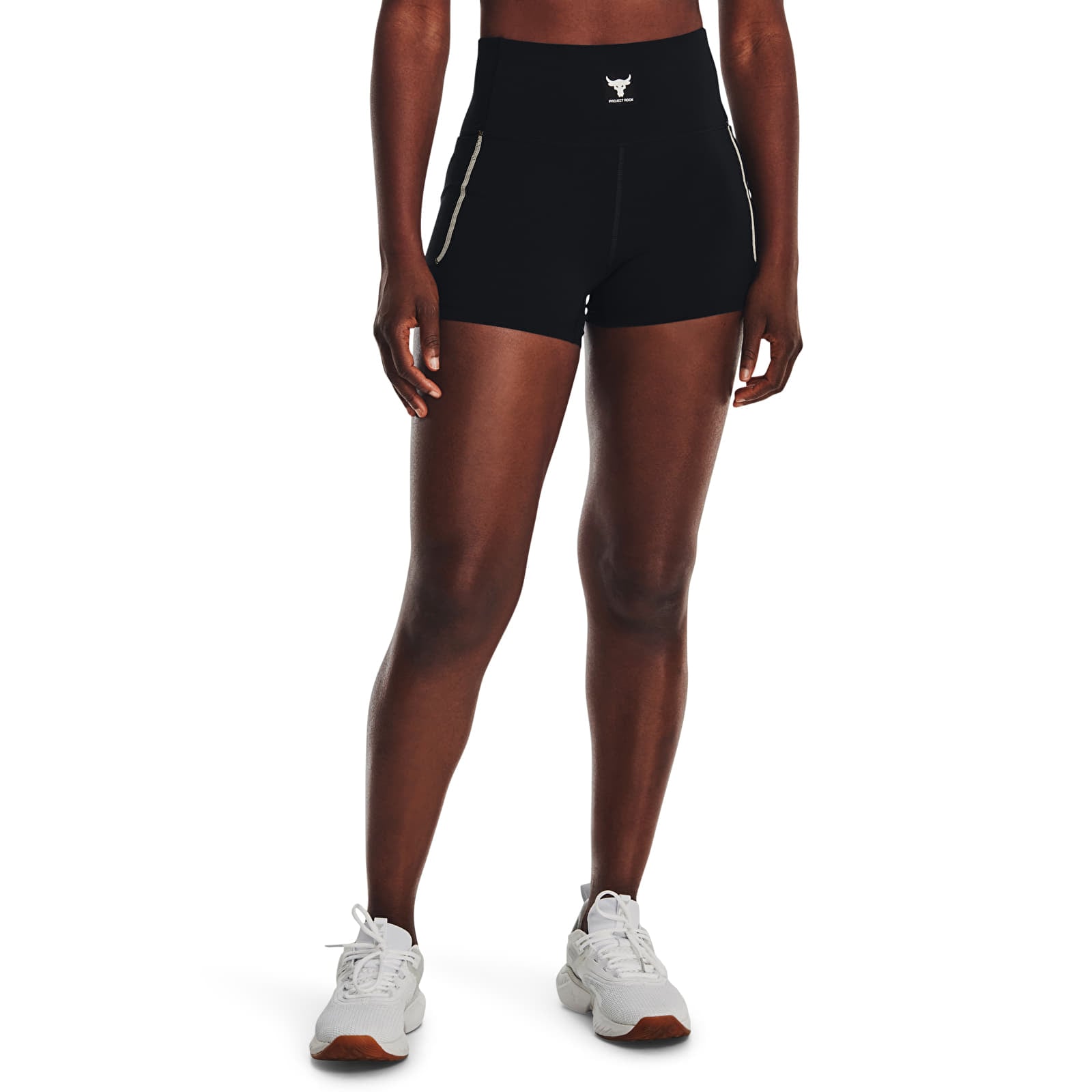 Korte broeken Under Armour Project Rock Meridian Short Black