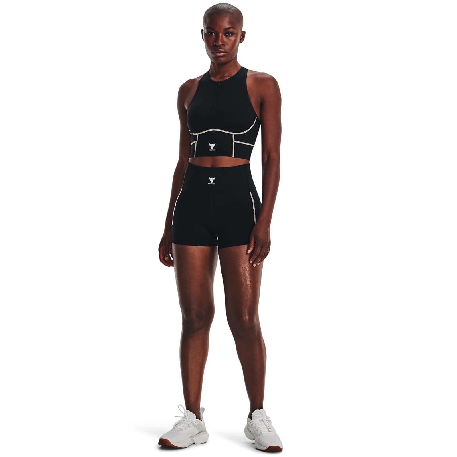 Korte broeken Under Armour Project Rock Meridian Short Black