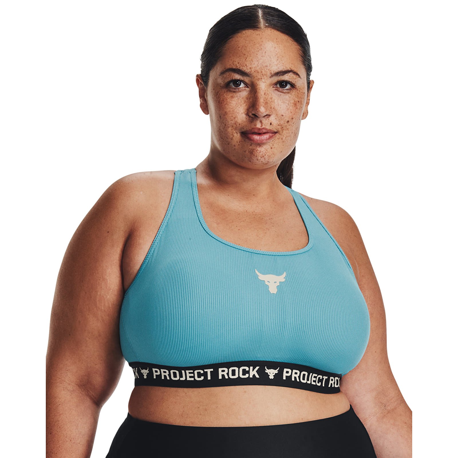 Bras Under Armour Project Rock Crsbck Bra Tg Blue