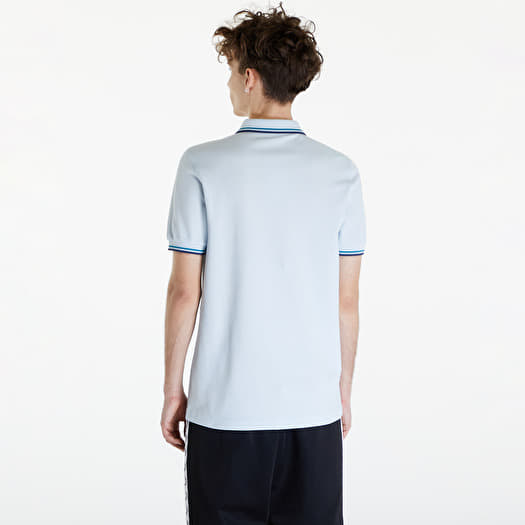 Light blue fred perry t shirt online