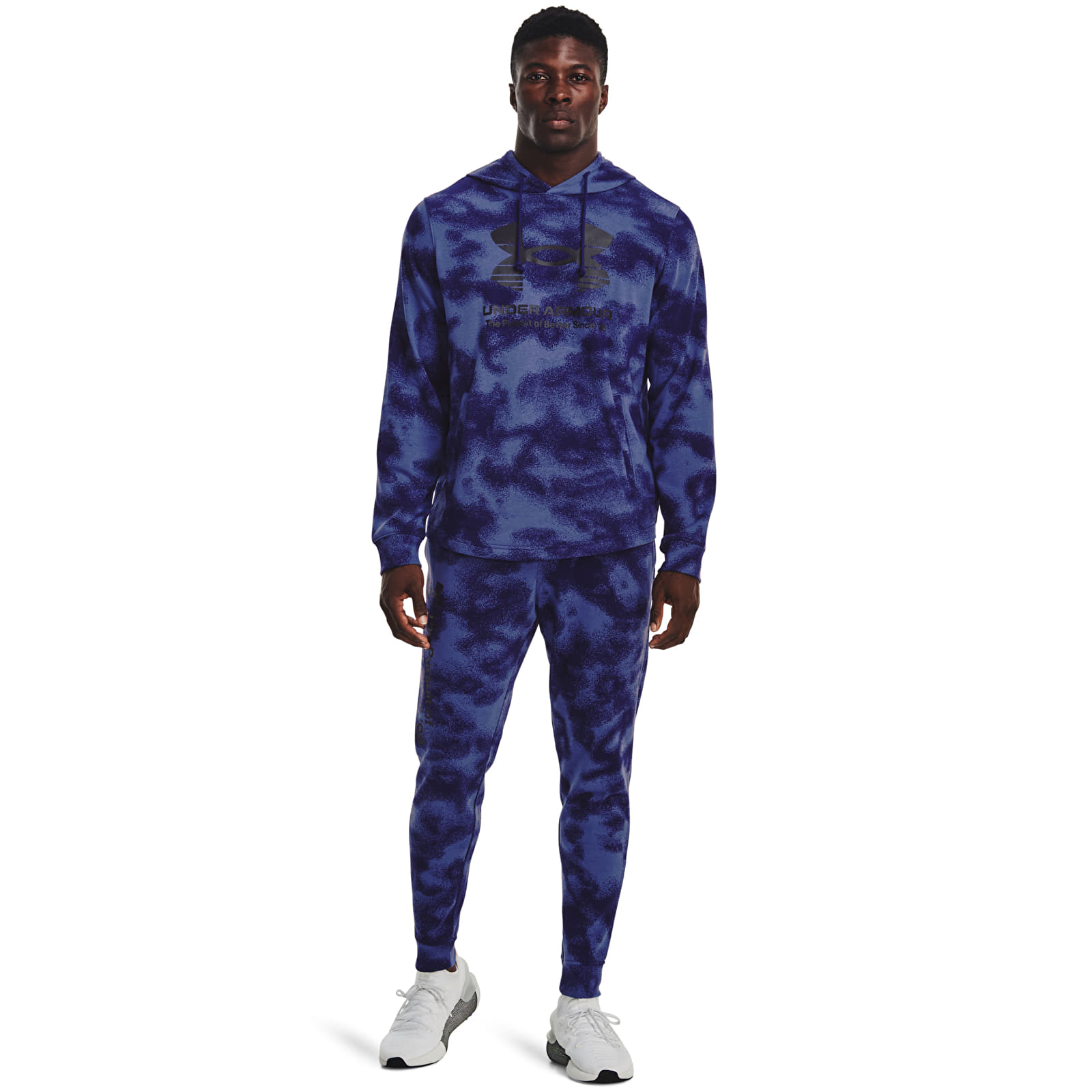 Pantalones Under Armour Rival Terry Novelty Jgr Blue