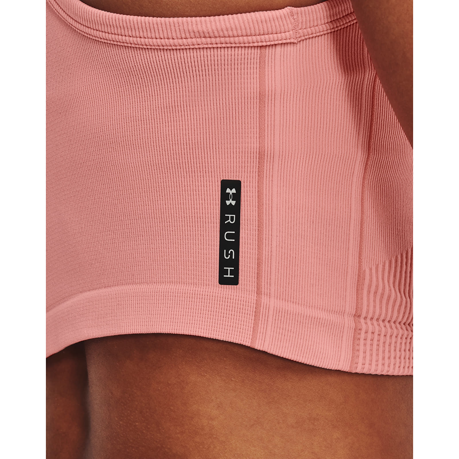 Camisetas de tirantes Under Armour Rush Seamless Tank Pink