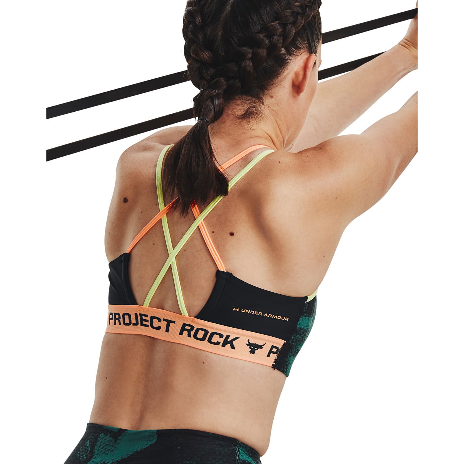 Sutien Under Armour Project Rck Crsbck Pt Bra Fam Green - 1 | YEO