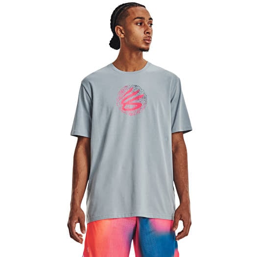 T Shirts Under Armour Curry Mothers Day Ss Blue Queens