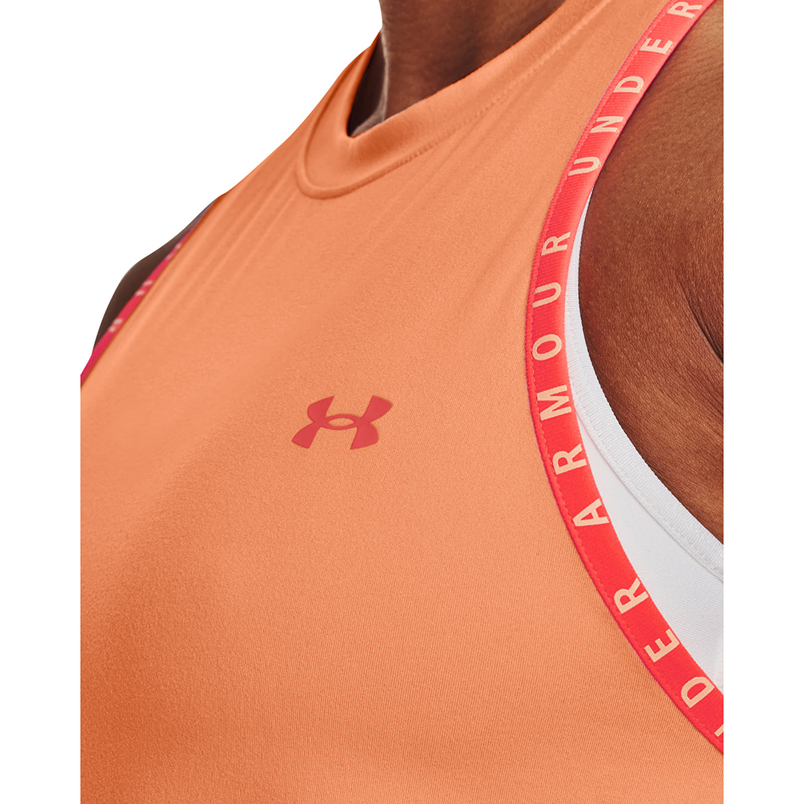 Camisetas de tirantes Under Armour Knockout Novelty Tank Orange