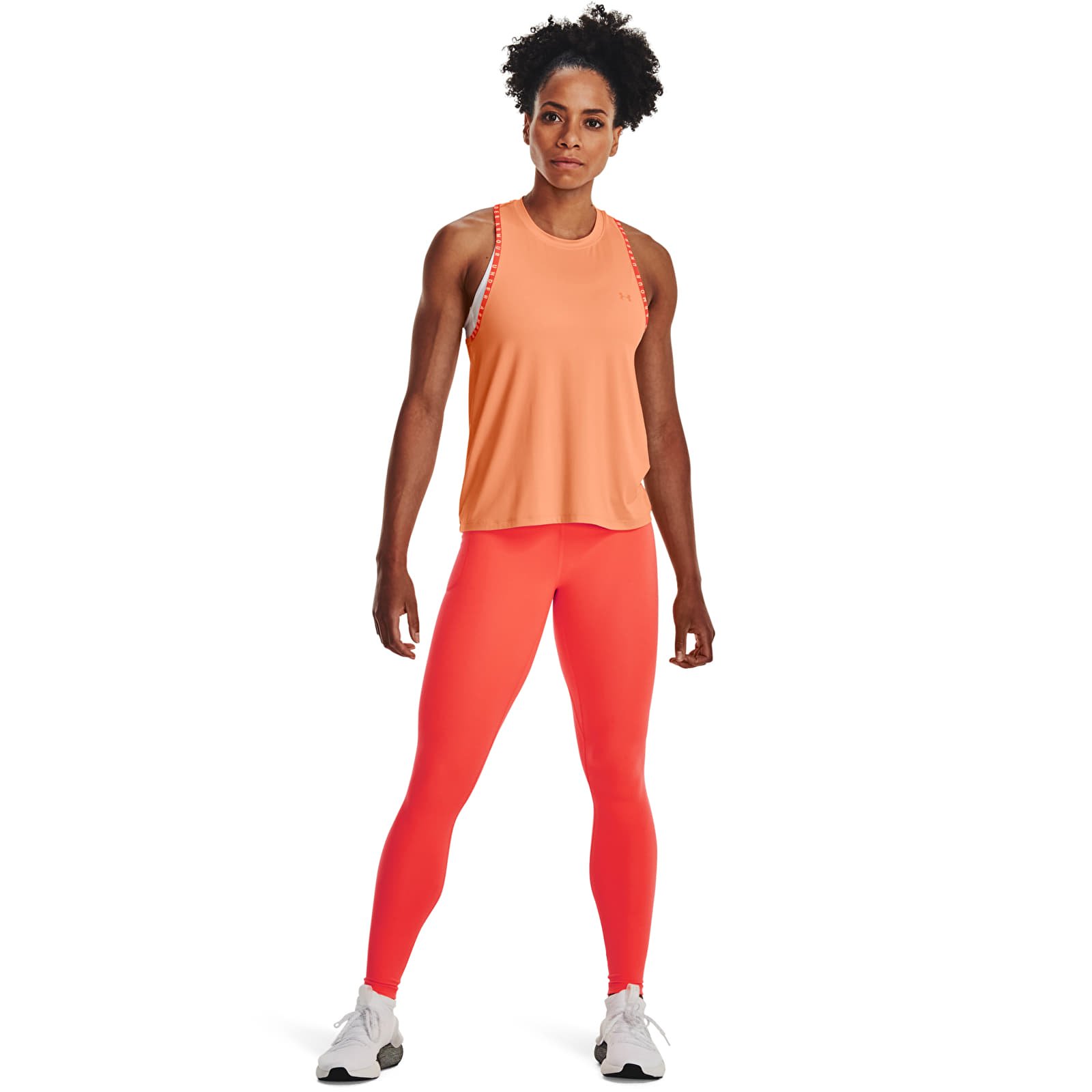 Tank Tops Under Armour Knockout Novelty Tank Orange