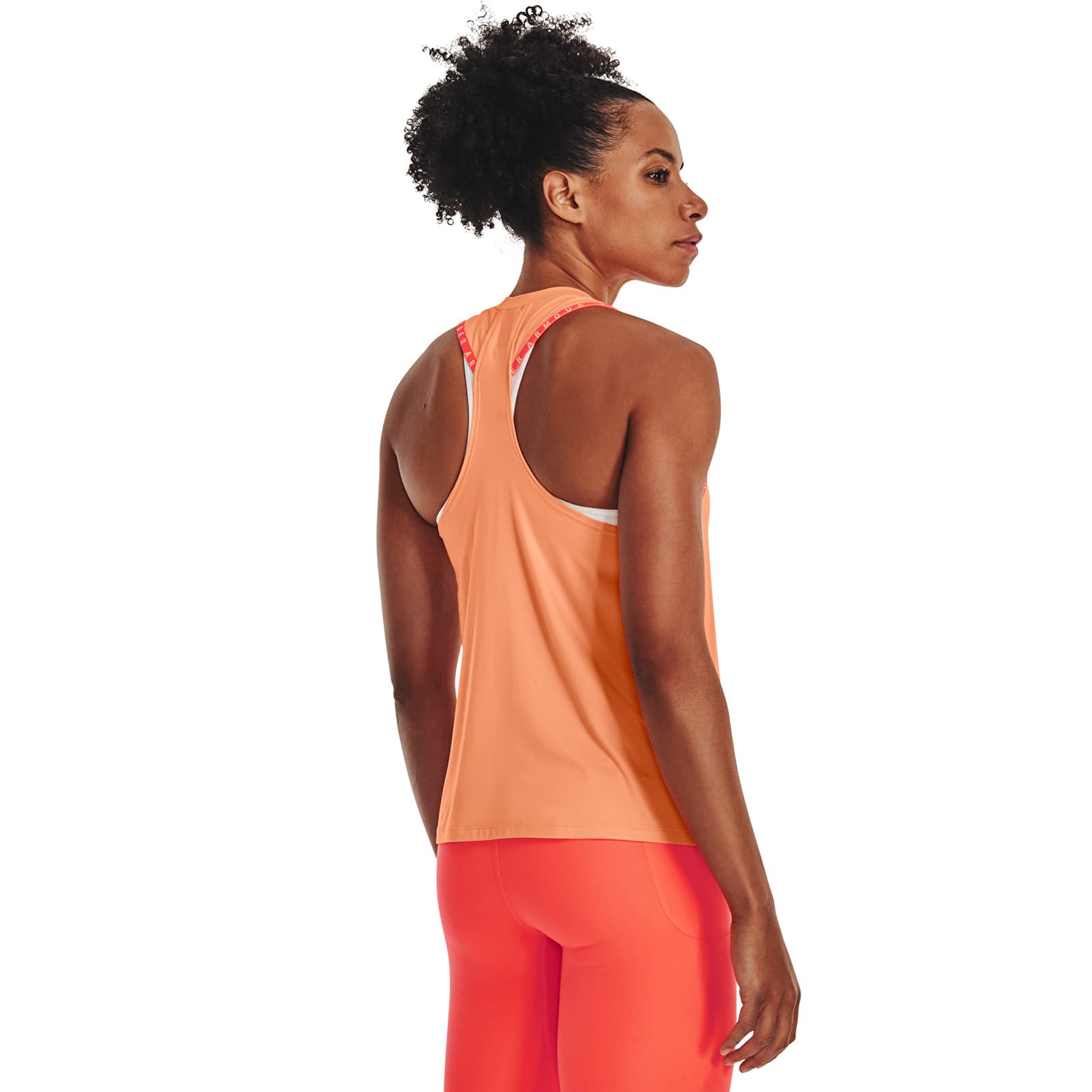 Camisetas de tirantes Under Armour Knockout Novelty Tank Orange