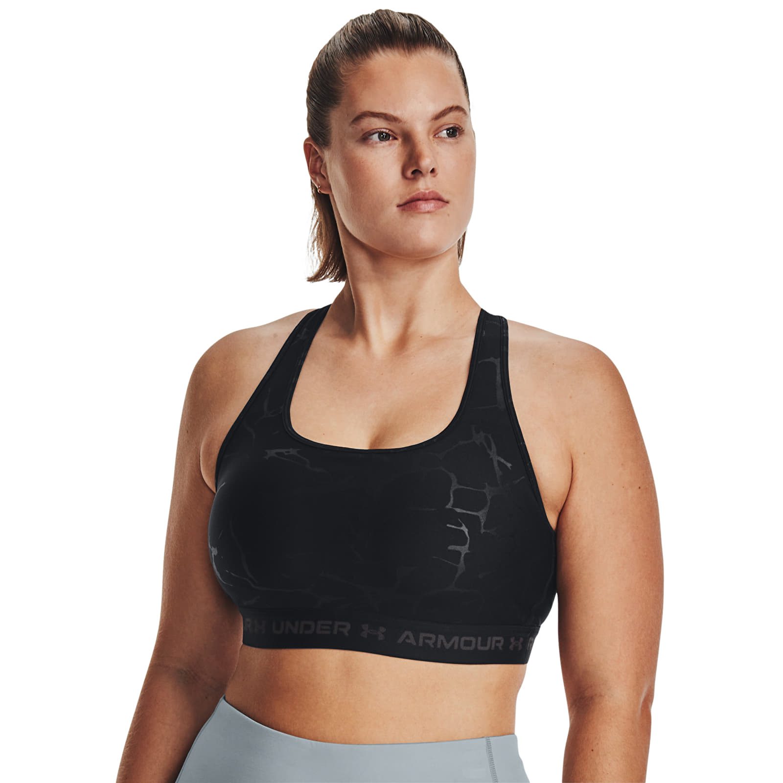 BHs Under Armour Crossback Mid Emboss Black