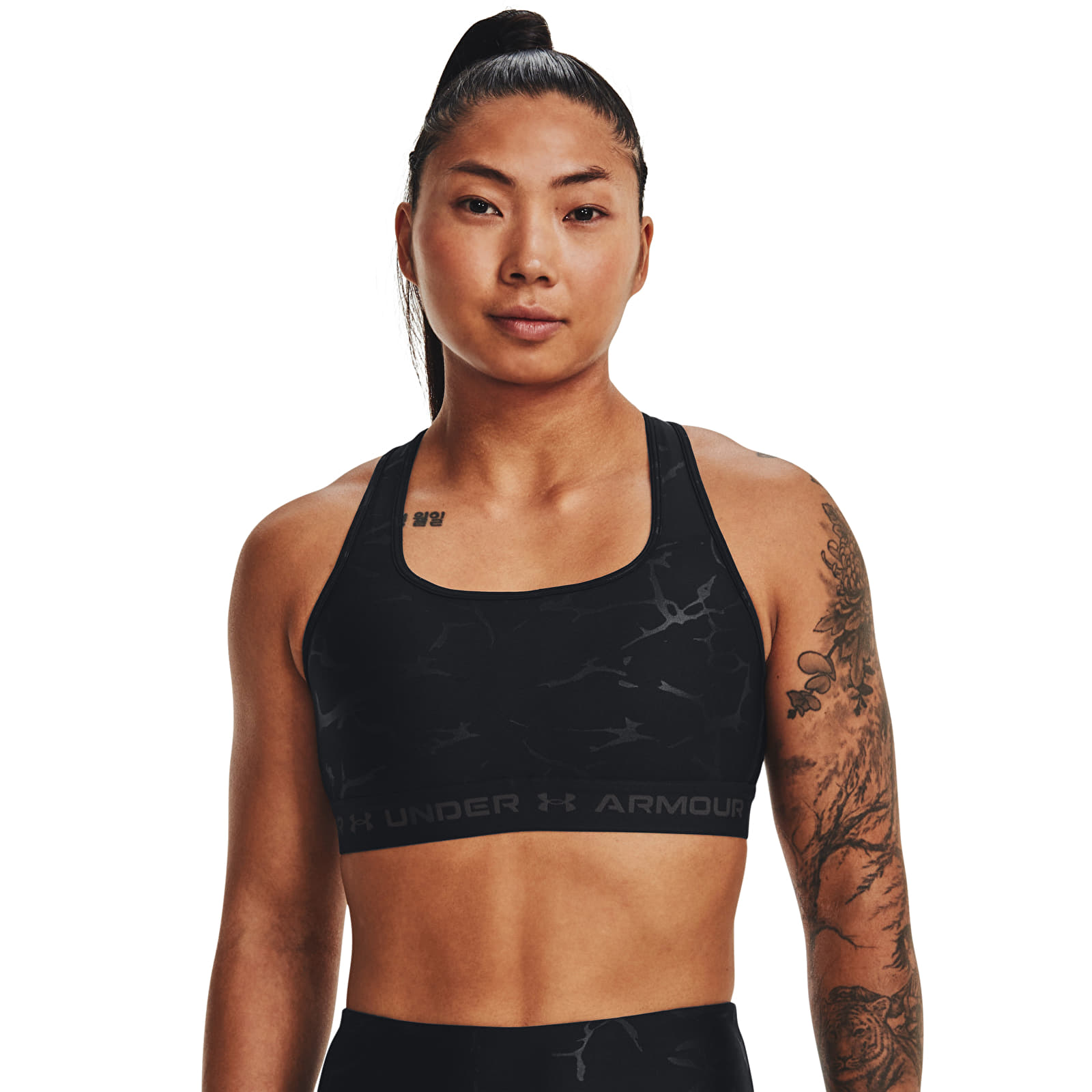BHs Under Armour Crossback Mid Emboss Black