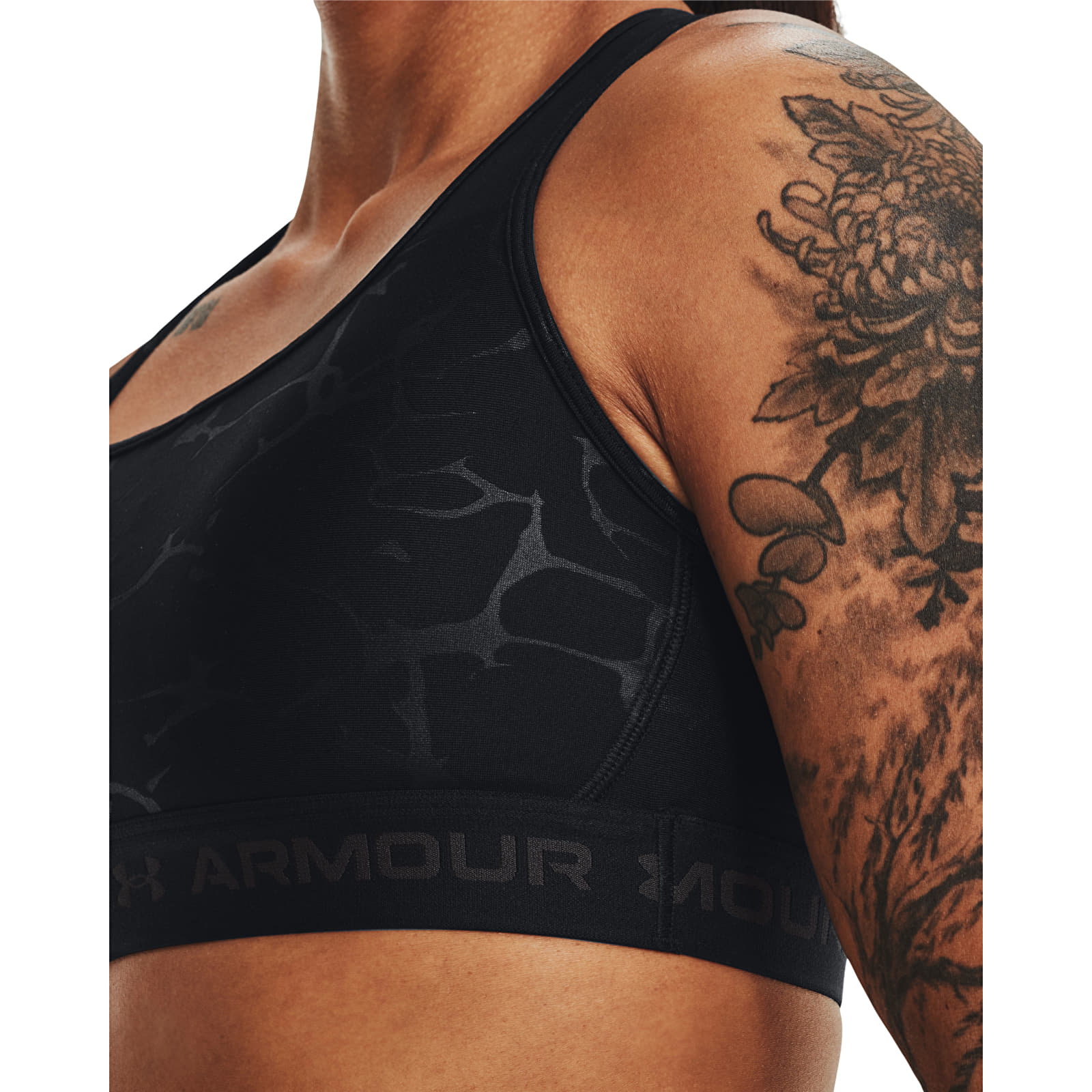 BHs Under Armour Crossback Mid Emboss Black