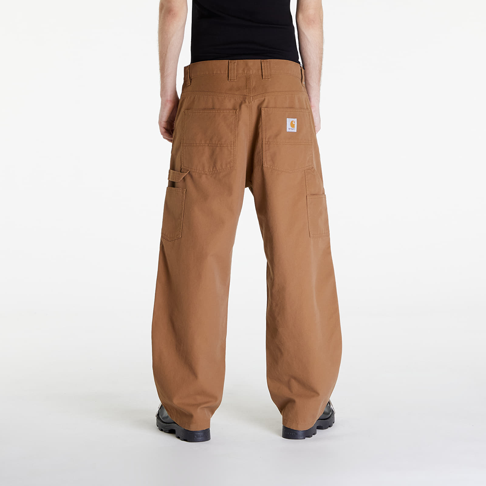 Jeans and trousers Carhartt WIP Wide Panel Pant Hamilton Brown Rinsed