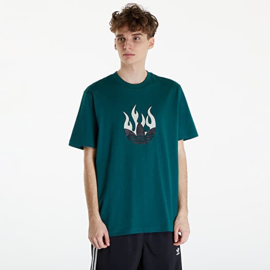 T shirt adidas Flames Logo Tee