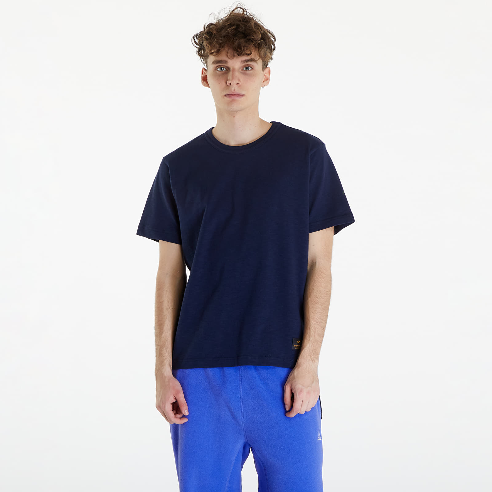 Magliette Nike Life Men's Short-Sleeve Knit Top Obsidian/ Dark Obsidian