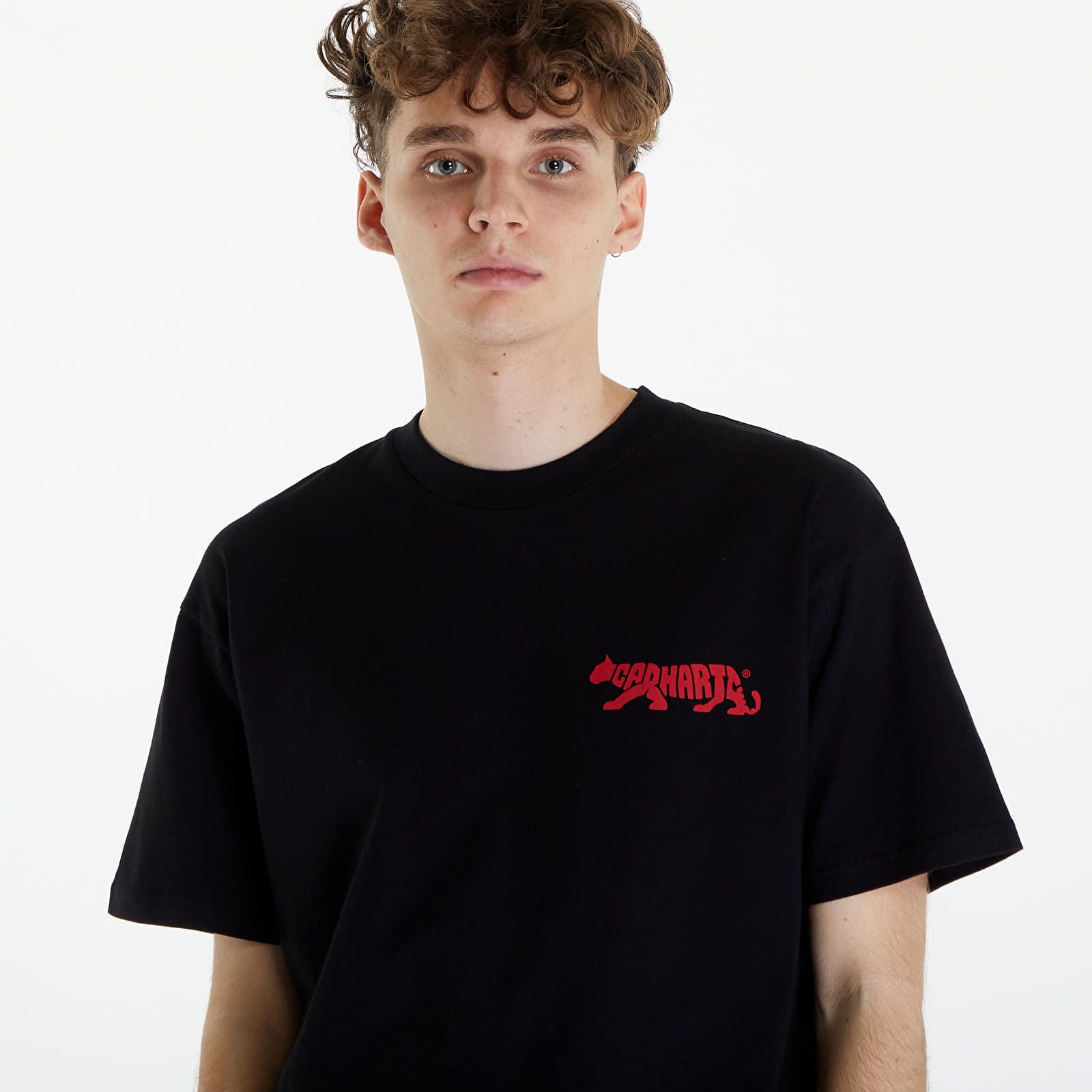 Trička Carhartt WIP Short Sleeve Rocky T-Shirt UNISEX Black
