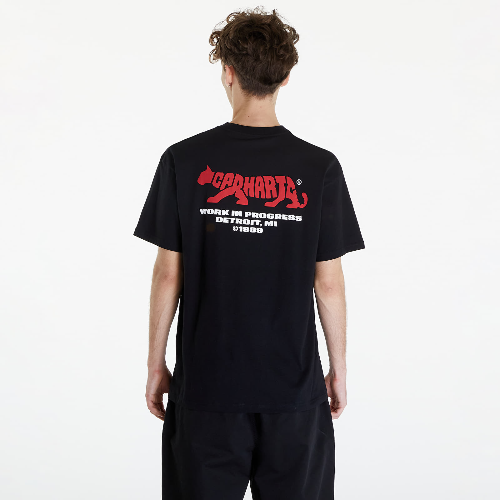 Trička Carhartt WIP Short Sleeve Rocky T-Shirt UNISEX Black