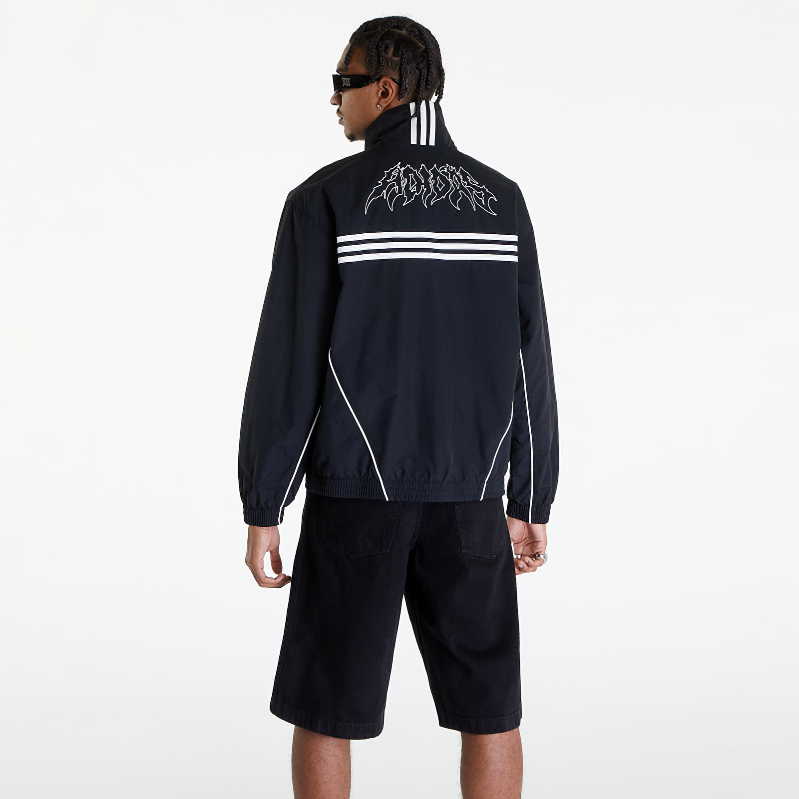 Jakas adidas Flames Jacket Black