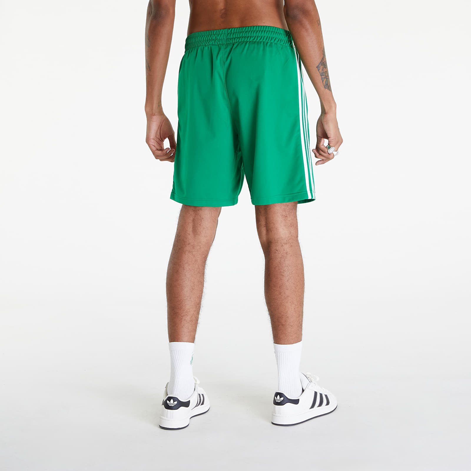 Pantalones cortos adidas Adicolor Firebird Shorts Green/ White