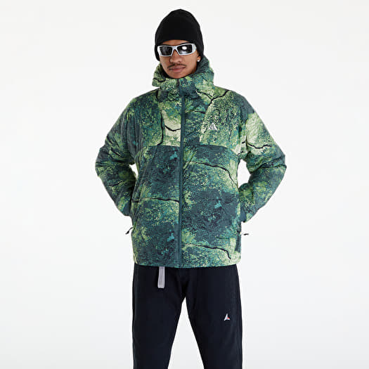 Jackets Nike ACG Rope de Dope Men s Therma FIT ADV Allover Print Jacket Vintage Green Summit White Queens