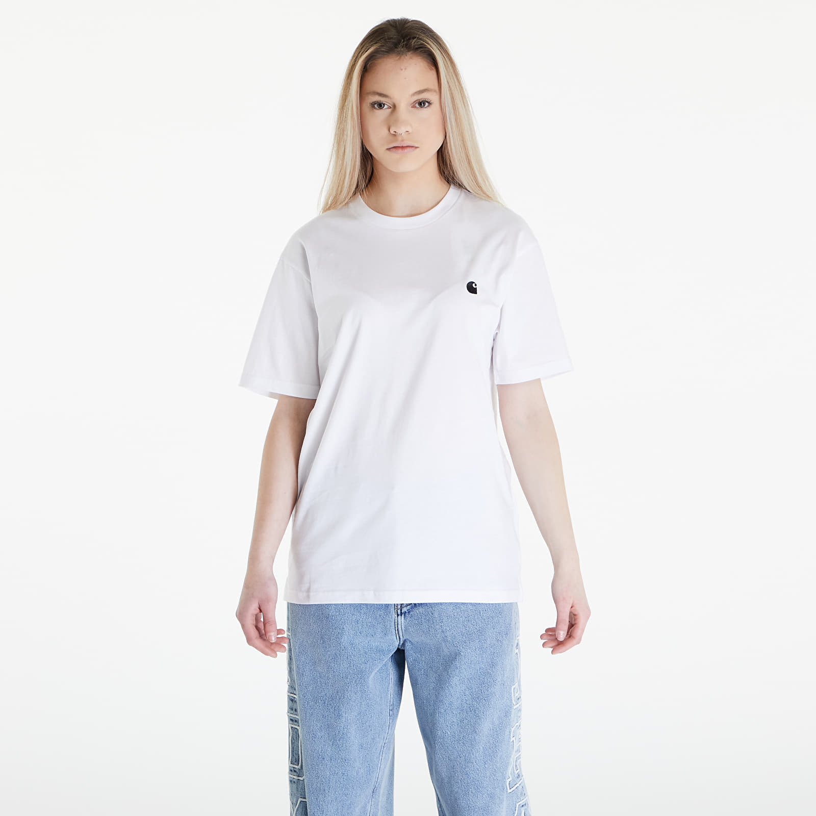 T-shirts Carhartt WIP Short Sleeve Madison T-Shirt UNISEX White/ Black