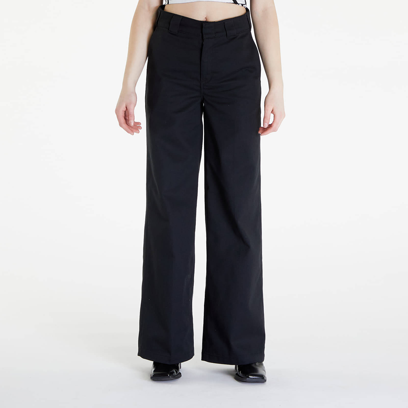 Jeans et pantalons Dickies Wide Leg Work Pant Black