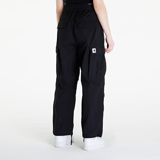 Pants and jeans Carhartt WIP W' Jet Cargo Pants Black Rinsed