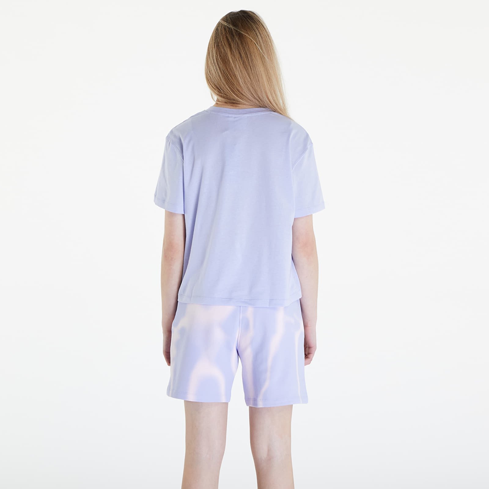 Tricouri adidas Trefoil Tee Boxy Violet Tone