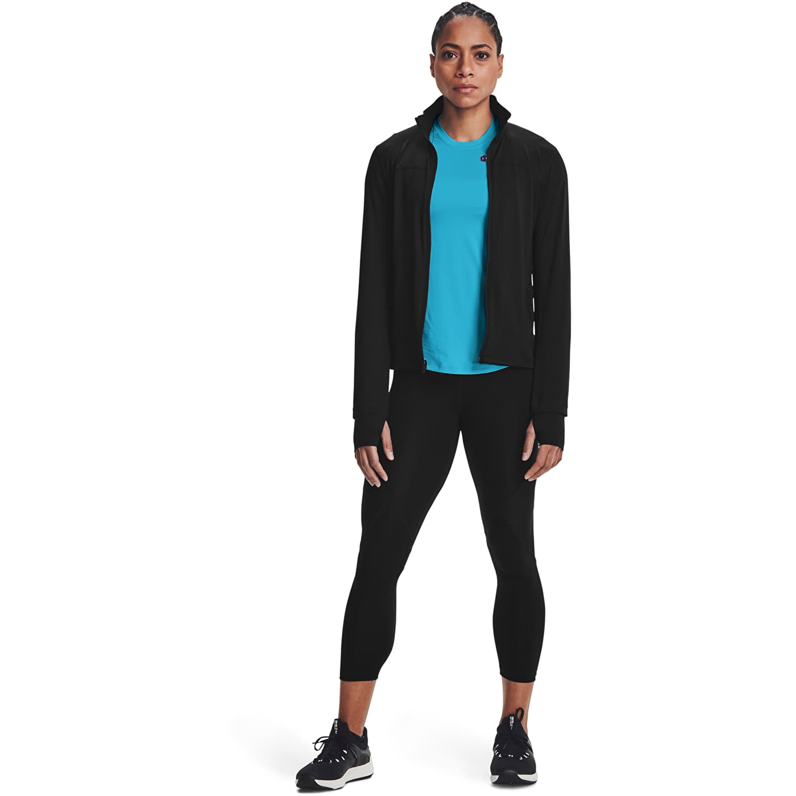 Hupparit ja collegepaidat Under Armour Rush Fz Black