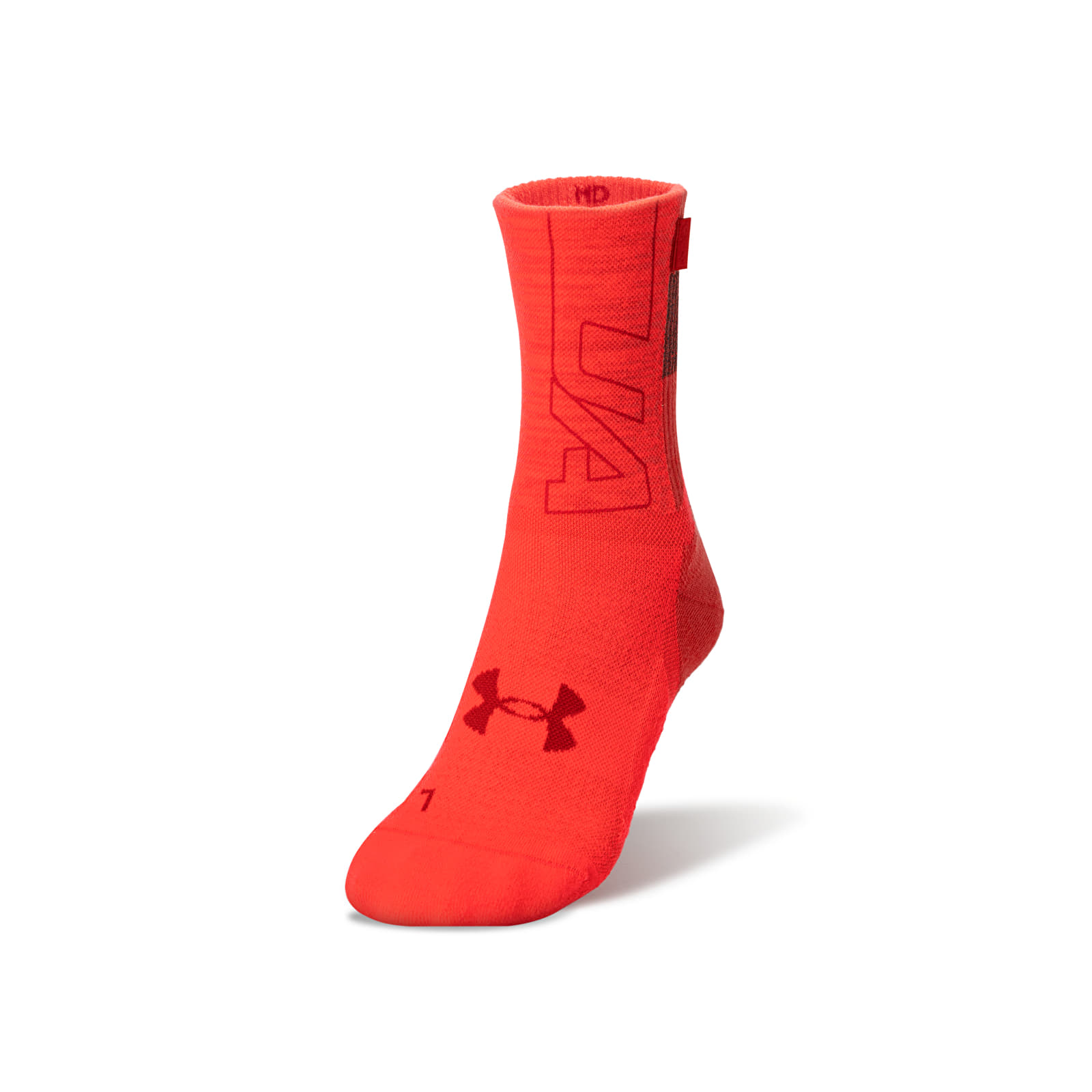 Κάλτσες Under Armour Armourdry Run Mid-Crew Black