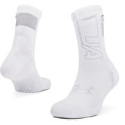 Under Armour Armourdry Run Mid-Crew White