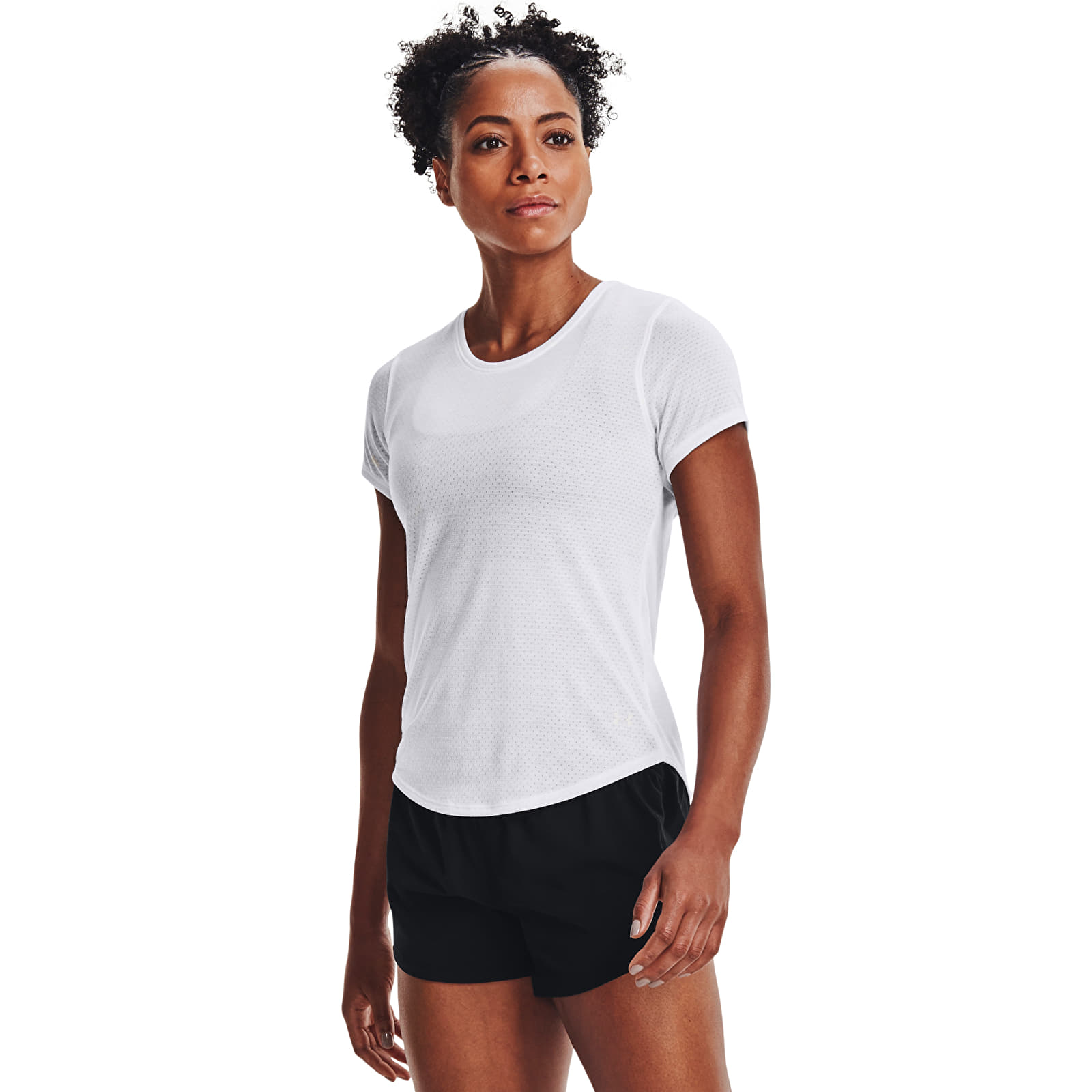 Camisetas Under Armour Streaker Ss White