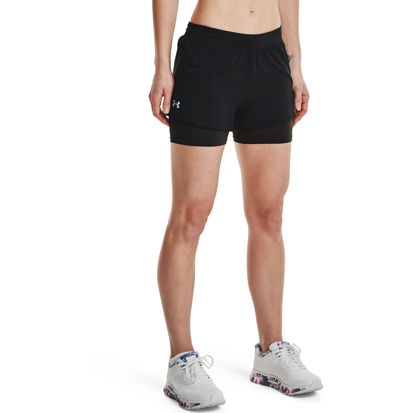 Šortky Under Armour Iso-Chill Run 2N1 Short Black M