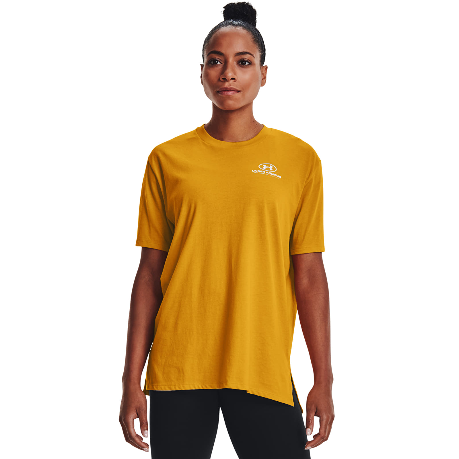 Under armour gold shirt online