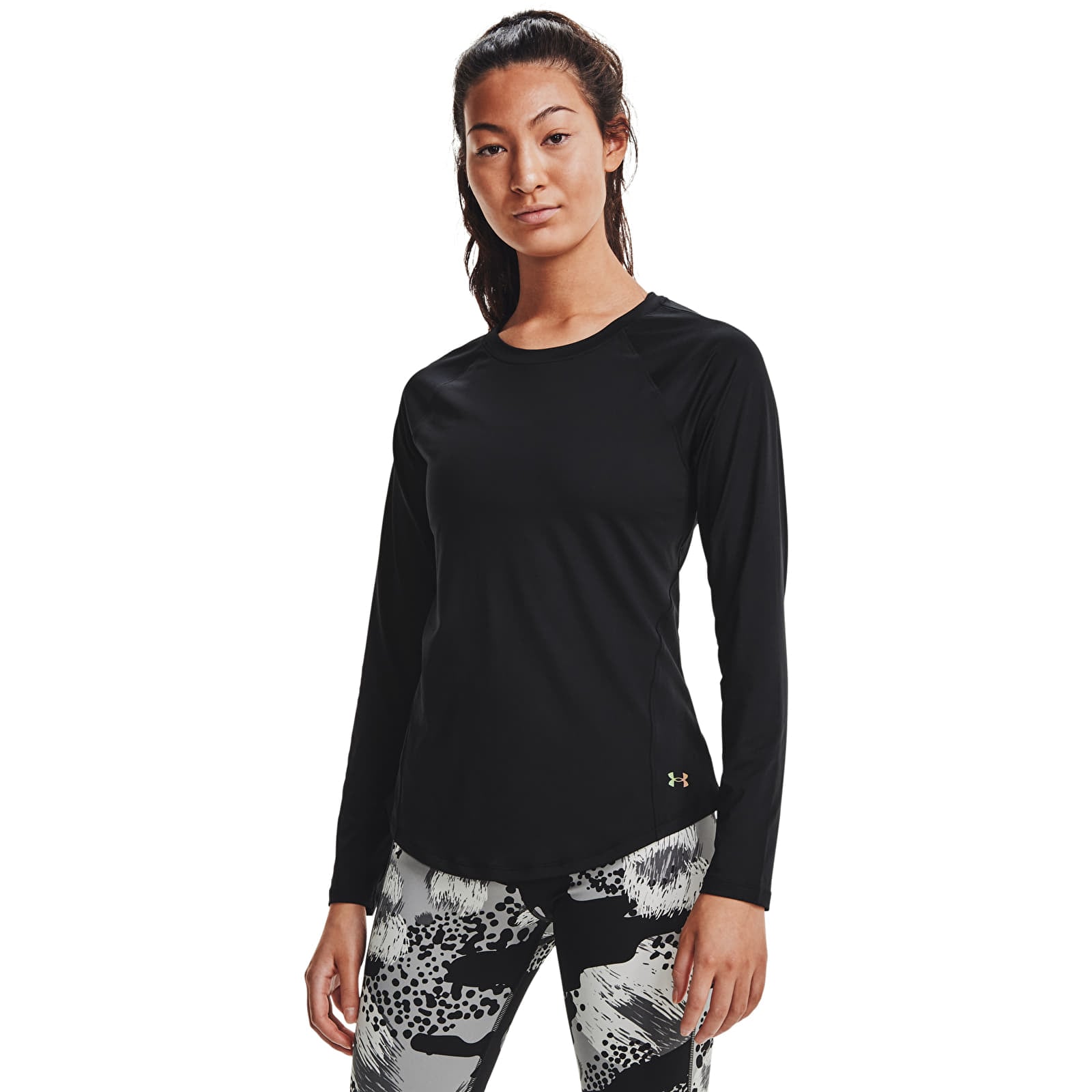 Koszulki Under Armour Rush Ls Black