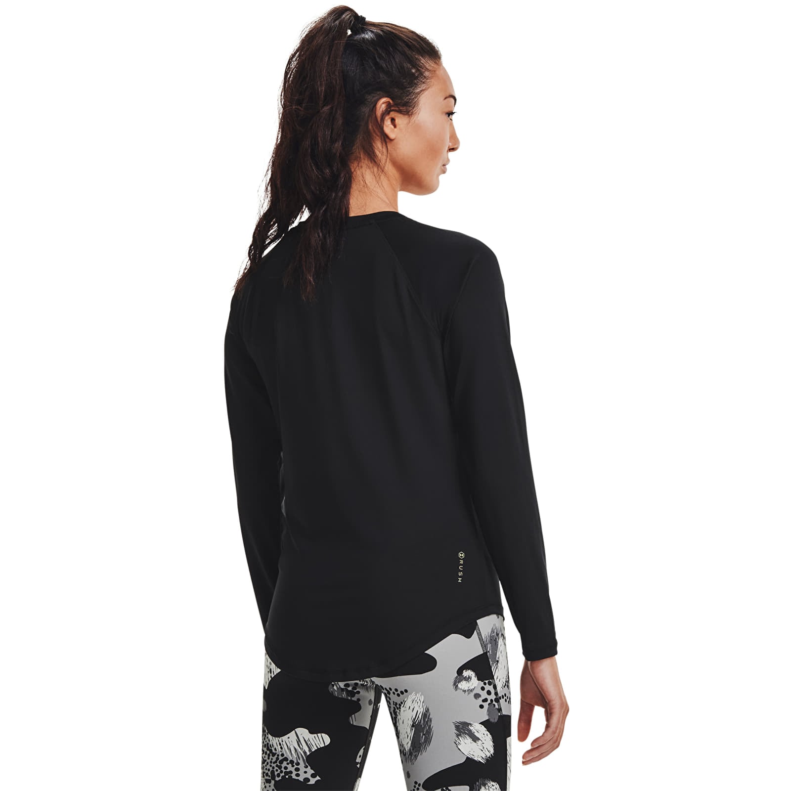 Koszulki Under Armour Rush Ls Black