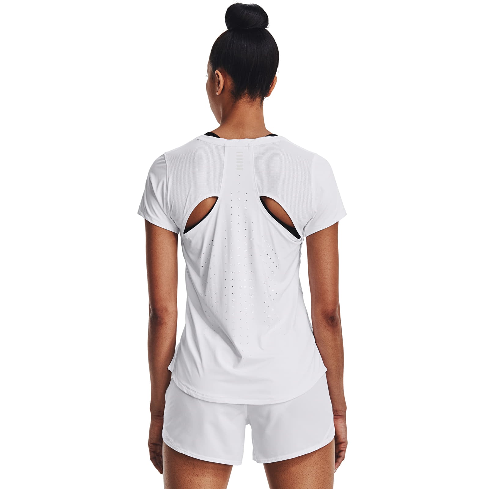 T-paidat Under Armour Isochill Run Laser Tee White