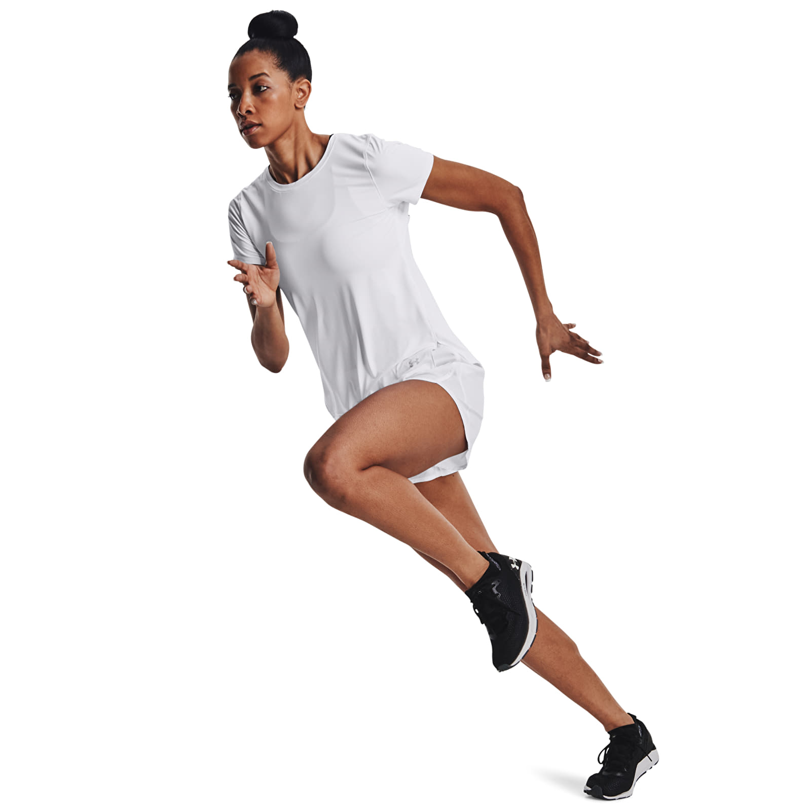 T-paidat Under Armour Isochill Run Laser Tee White