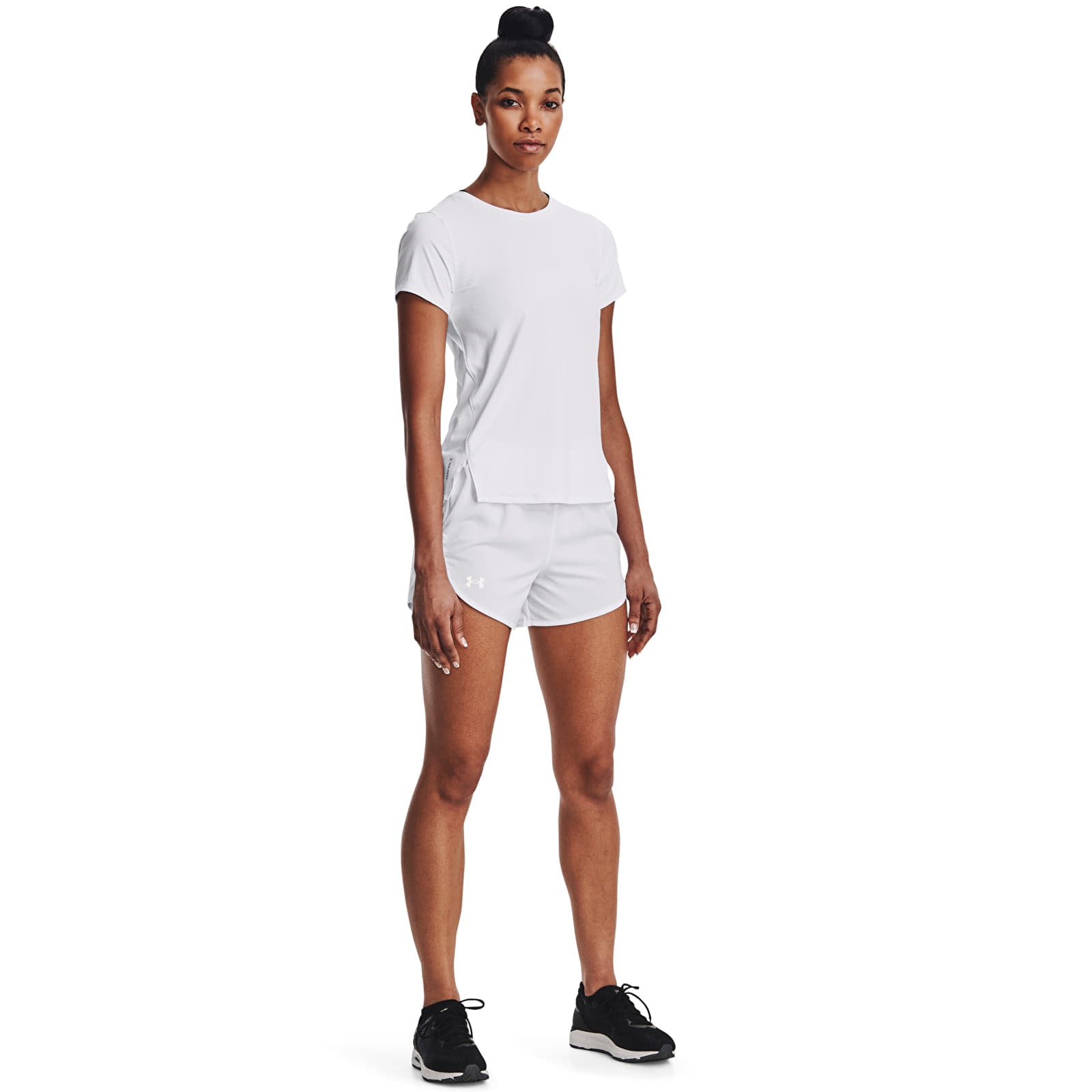 T-paidat Under Armour Isochill Run Laser Tee White