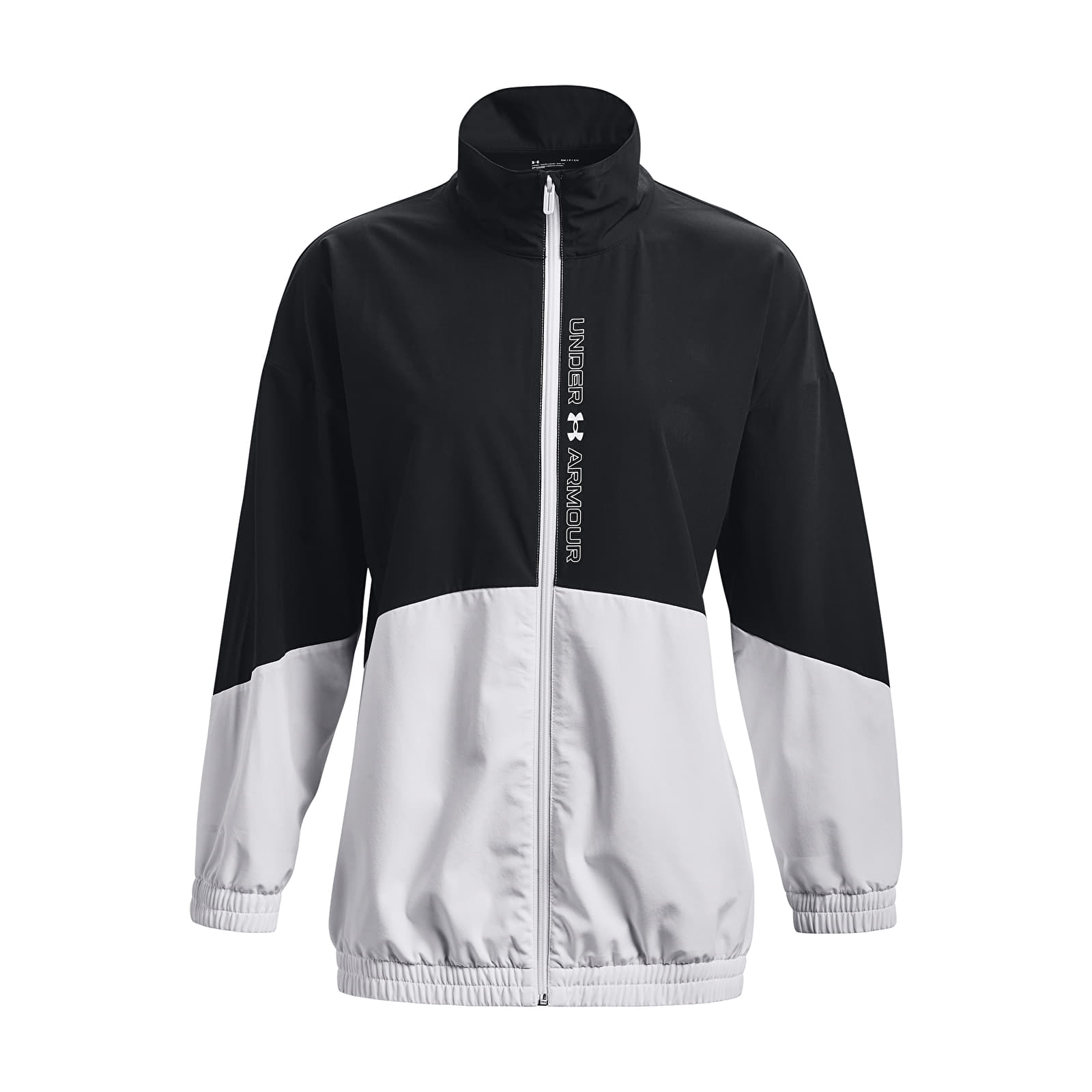 Jackets Under Armour Woven Fz Oversized Jacket Black