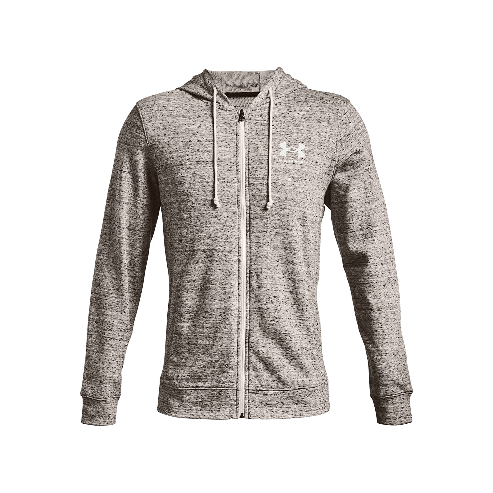 Sweatshirts Under Armour Rival Terry Lc Fz Onyx White Queens
