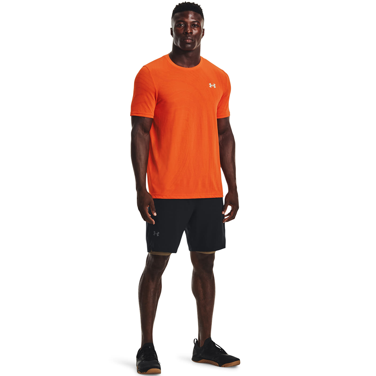 Trička Under Armour Seamless Surge Ss Team Orange
