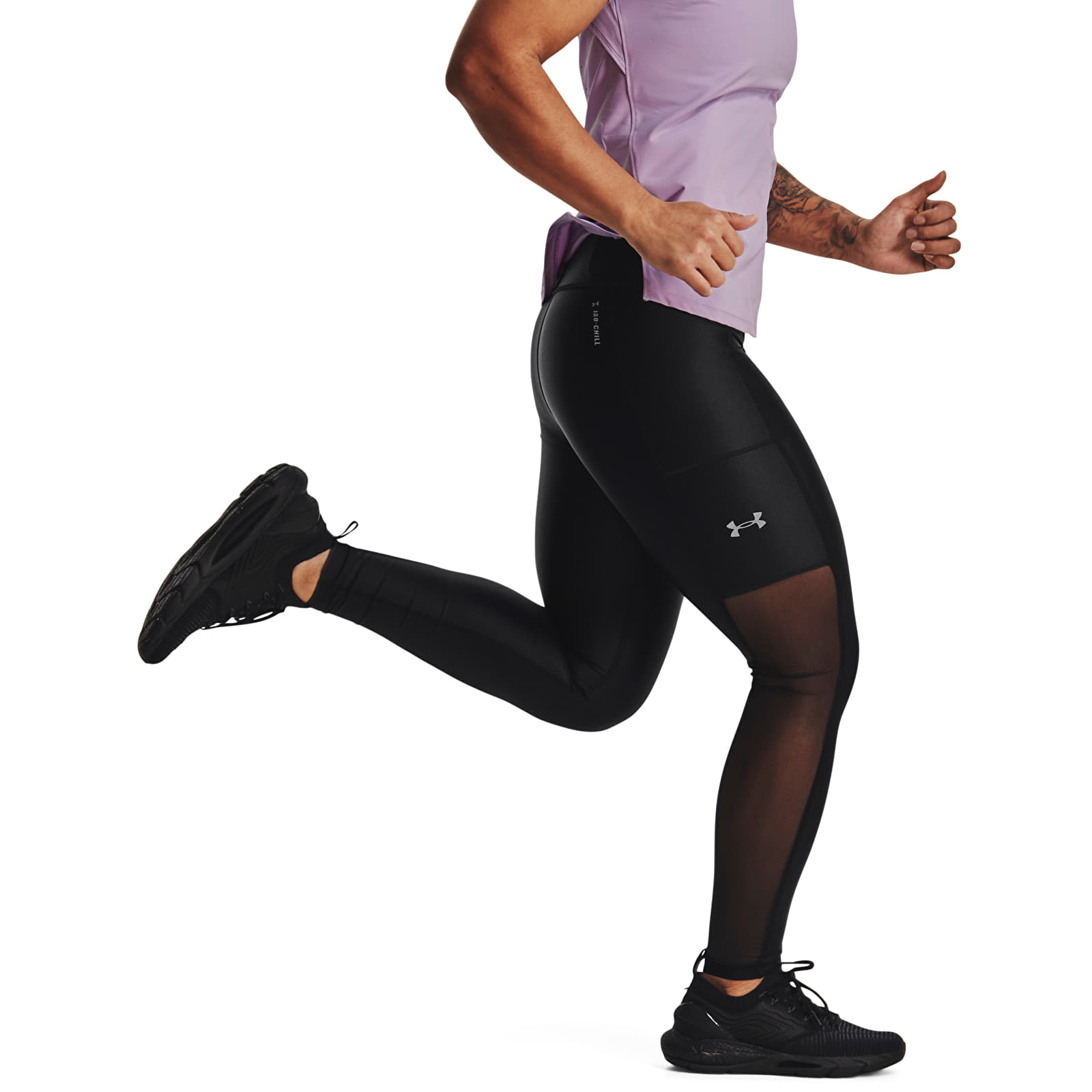 Leggins Under Armour Iso-Chill Run Ankle Tight Black