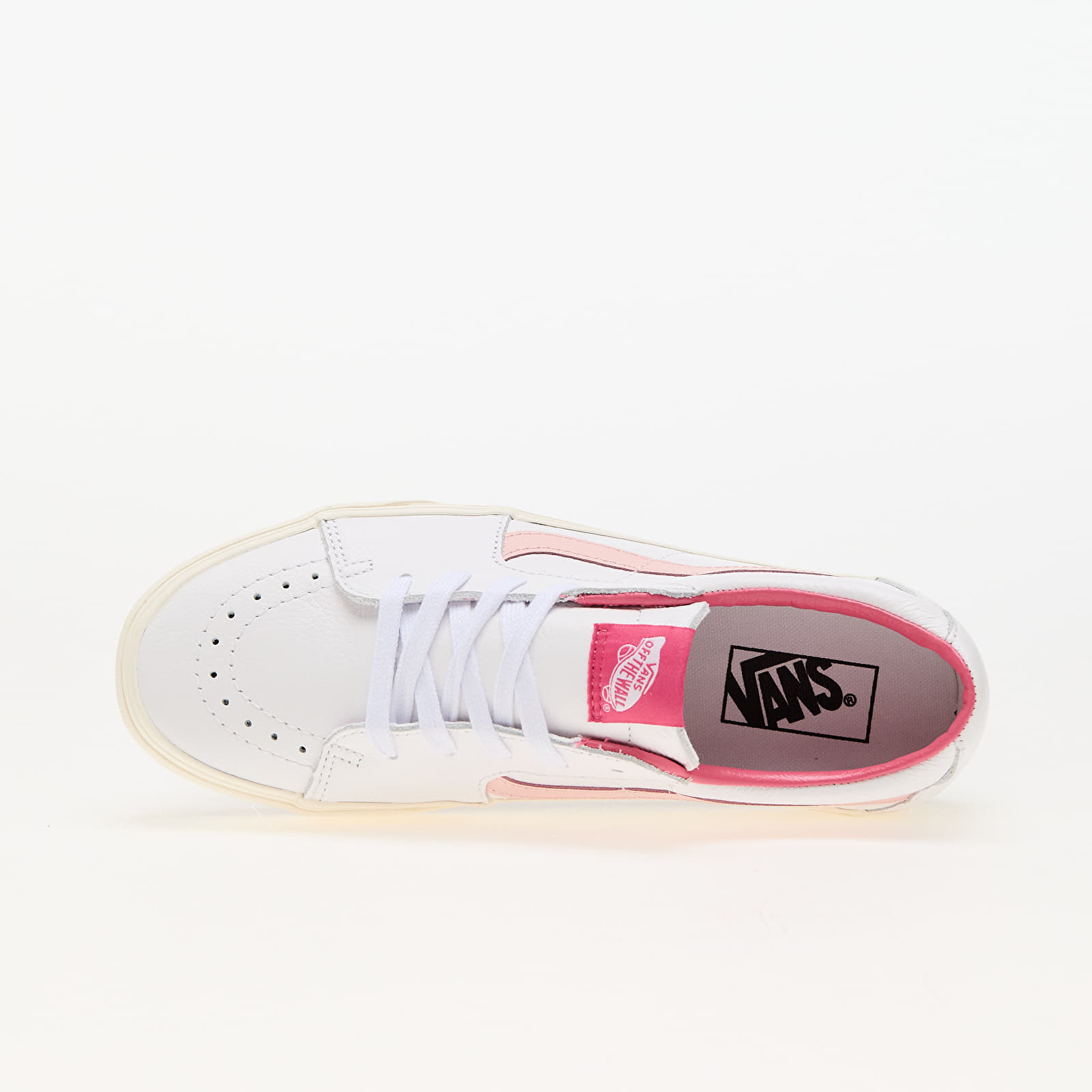 Hot pink low top vans top