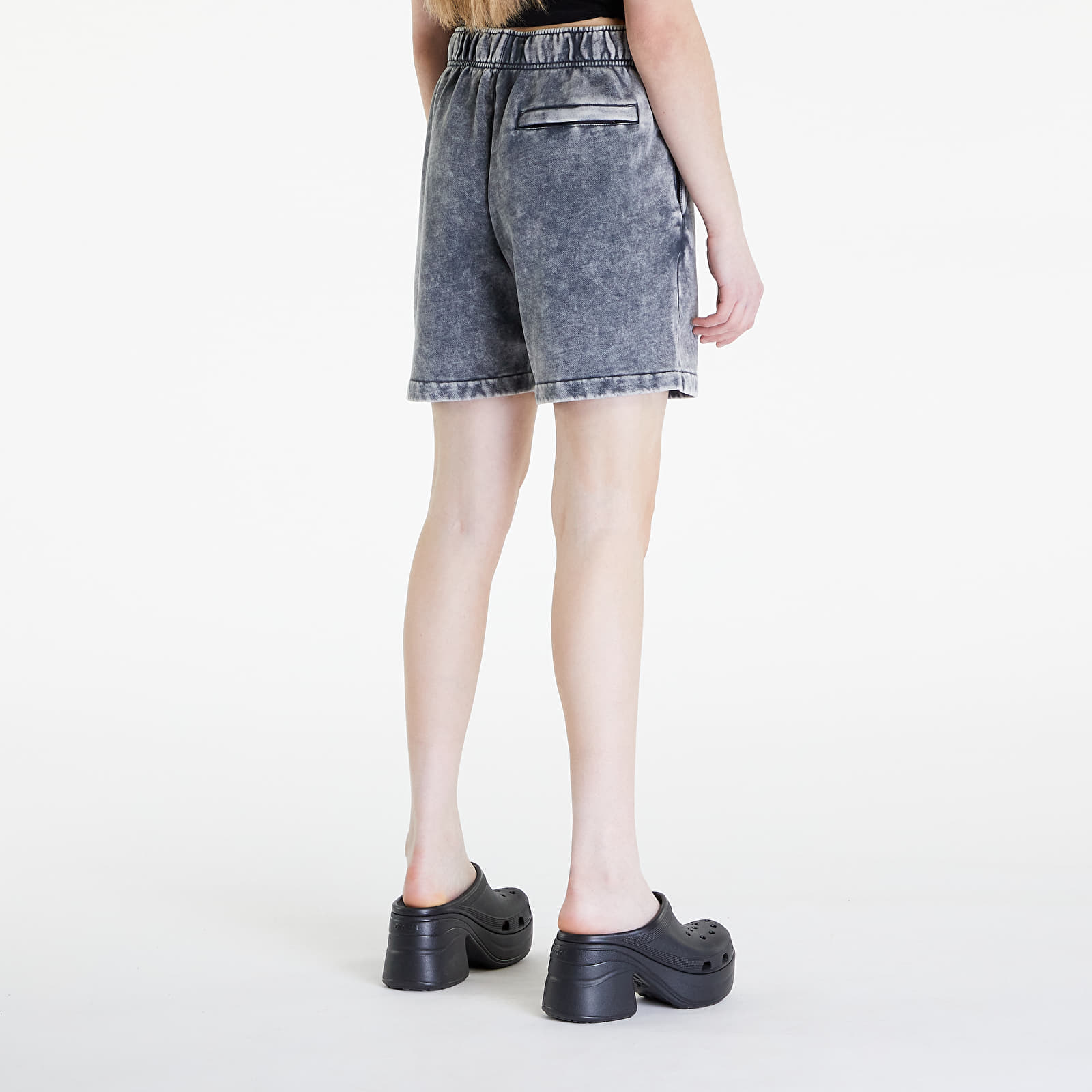 Shorts Guess Originals Acid Fleece UNISEX Short Washed Out Black Mul