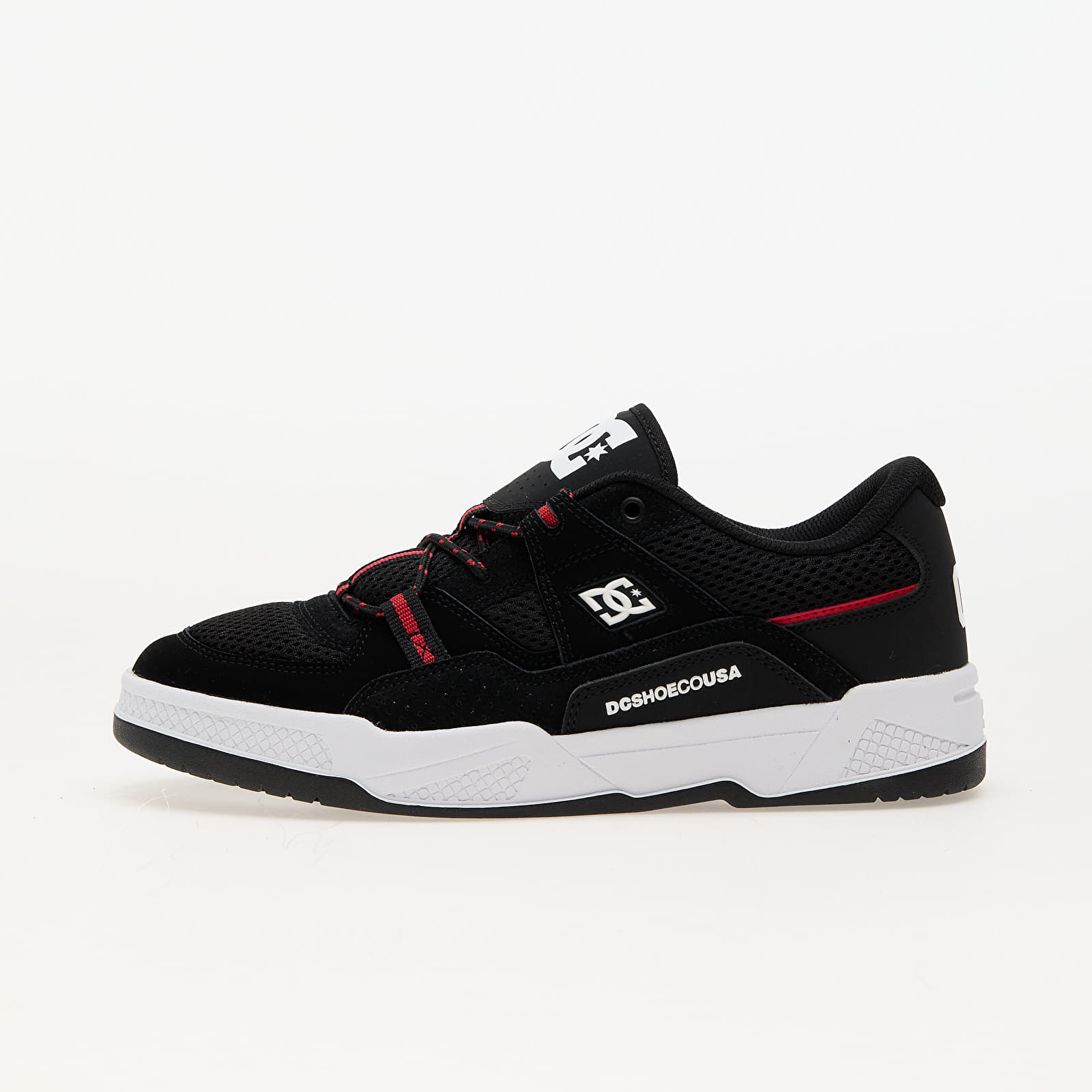 Herensneakers en -schoenen DC Construct Black/ Hot Coral