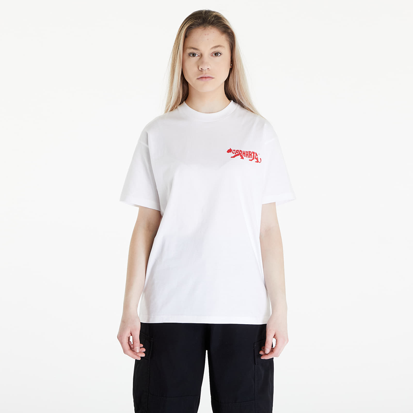 T-shirts  Carhartt WIP Rocky Short Sleeve Tee UNISEX White