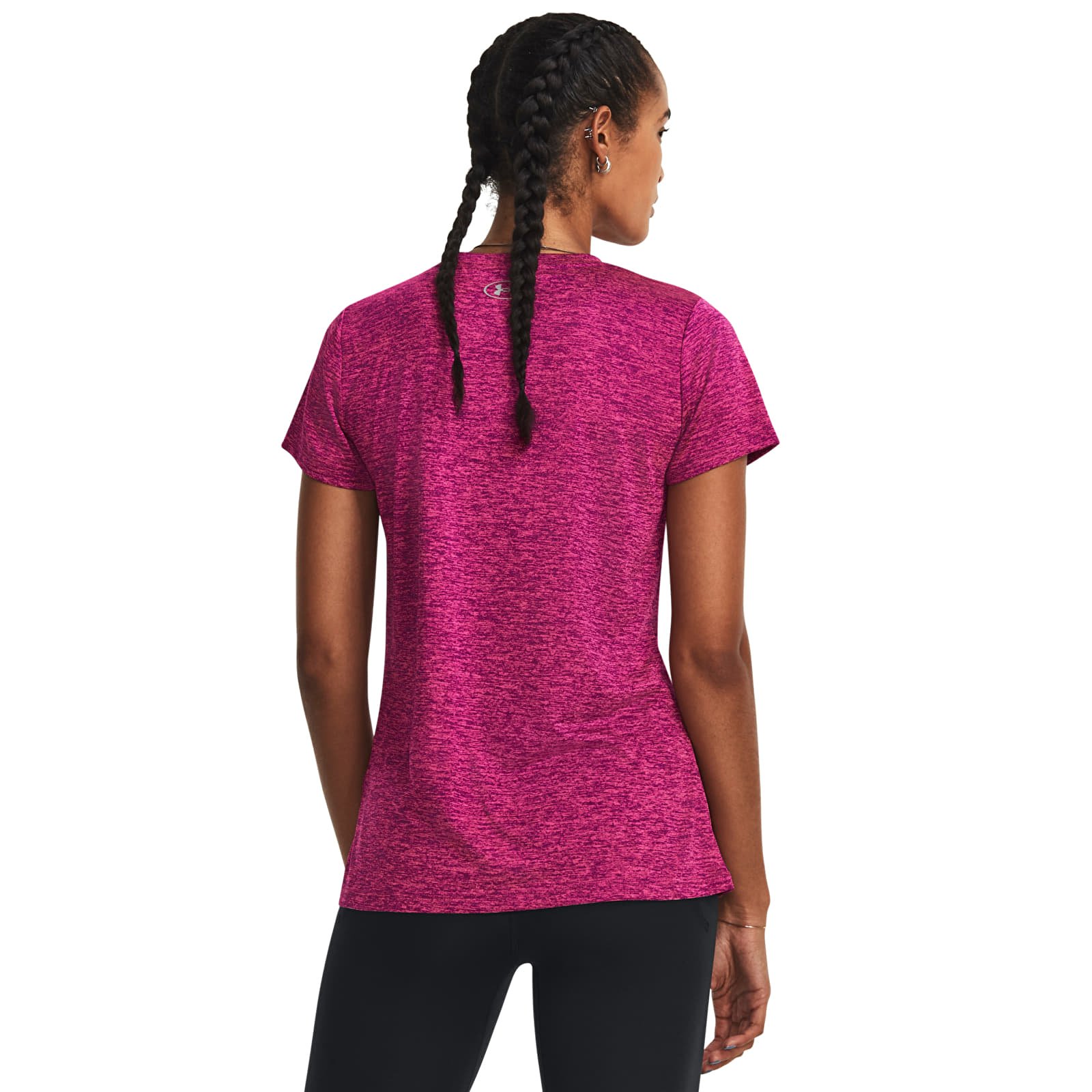 T-shirts Under Armour Tech Ssc - Twist Mystic Magenta