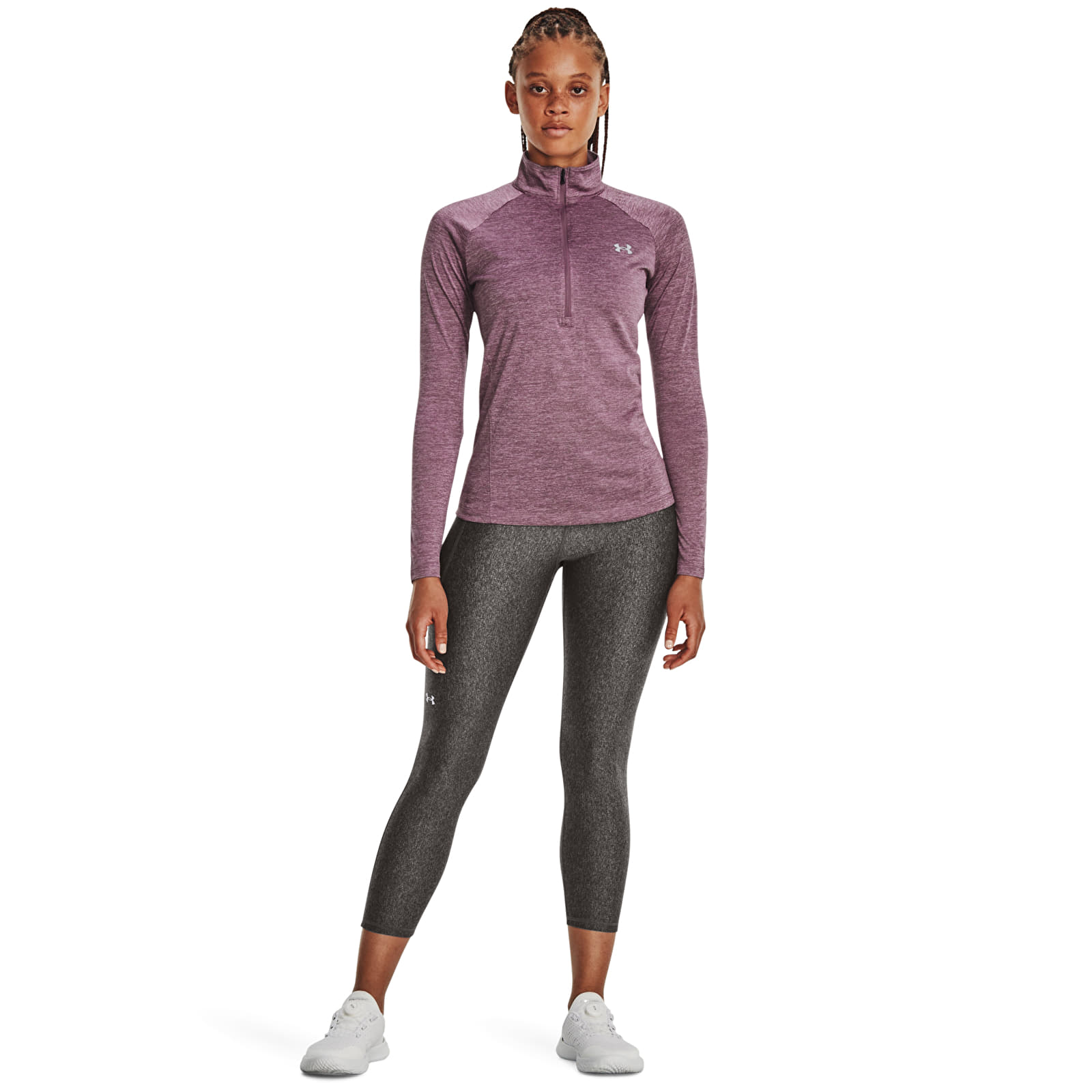 Mikiny Under Armour Tech 1/2 Zip - Twist Misty Purple